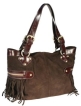 Замшевая сумка Eleganzza, цвет: коричневый ZG - 1566 2009 г инфо 7010r.