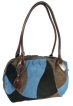 Кожаная сумка Palio, цвет: коричневый/синий/черный 00111475 2009 г инфо 7013r.
