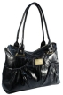Кожаная сумка Eleganzza, цвет: черный Z26 - 1375-1 2008 г инфо 7073r.