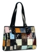 Кожаная сумка Eleganzza, цвет: черный Z - 6705 2009 г инфо 7081r.